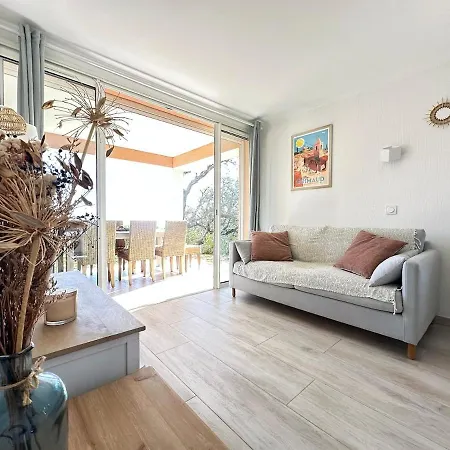 Superb With Sea View Les Restanques Lejlighed *